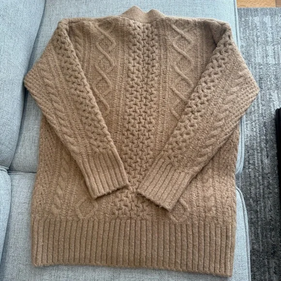 J Crew Cable Knit Cardigan - Picture 4 of 5